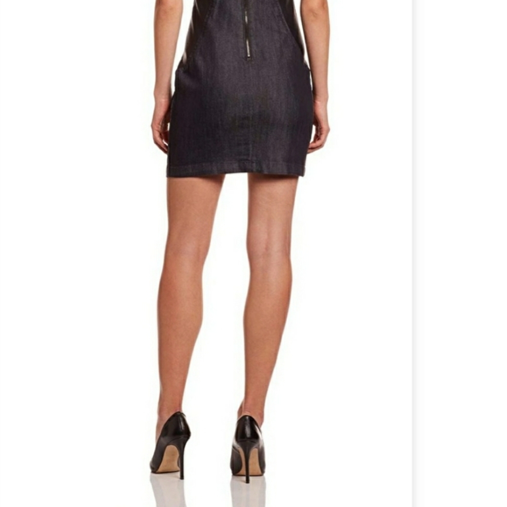 NWT BCBGeneration Strapless Denim Dress Sz M - Picture 4 of 7